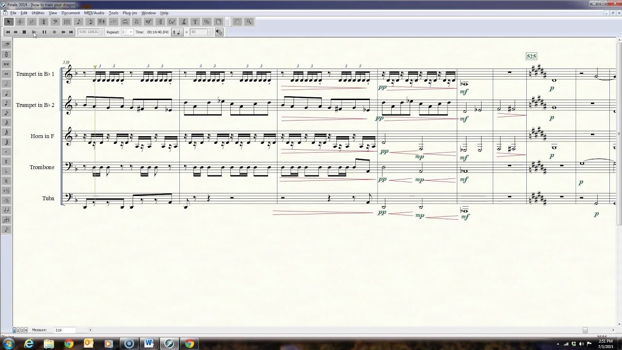 How to Train Your Dragon's, "The Dragon Book" Brass Quintet Sheet Music YouTube