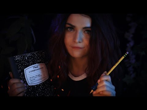 Abi Draws You | The Quarry ASMR (cosplay, personal attention, drawing you)