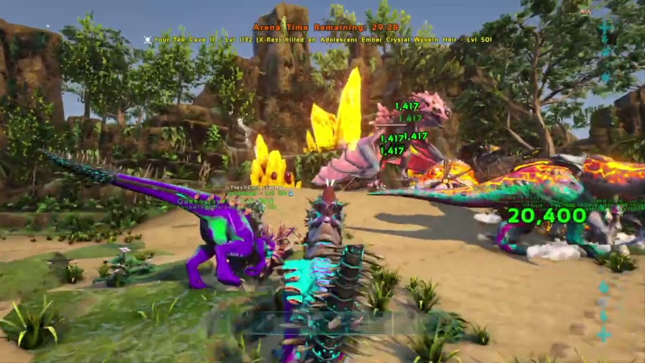 ARK: Survival Evolved Crystal Isles Alpha Wyvern Queen Boss
