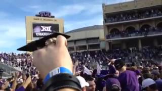 Full TCU, Gary Patterson accept Big 12 trophy News