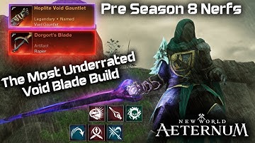 Light Void Blade / Rapier - Final PvP Build Before Season 8 NERFS - New World Aeternum