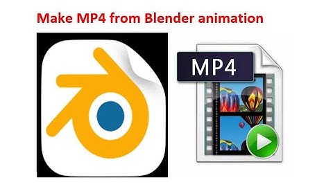 Export and Render mp4 file from BLENDER  animation | Creat video from blender | output video blender