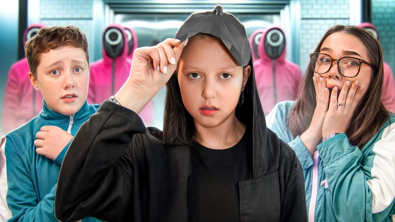 Amelka überlebt das Squid Game in echt 😱 | Amelie Show DE