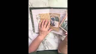 Mushroom Junk Journal flip through