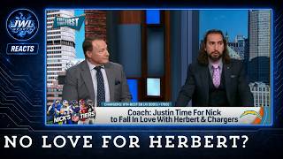 Nick Wright ADMITS Los Angeles Chargers Are TOO LOW With Justin Herbert FIRST THINGS FIRST NFL