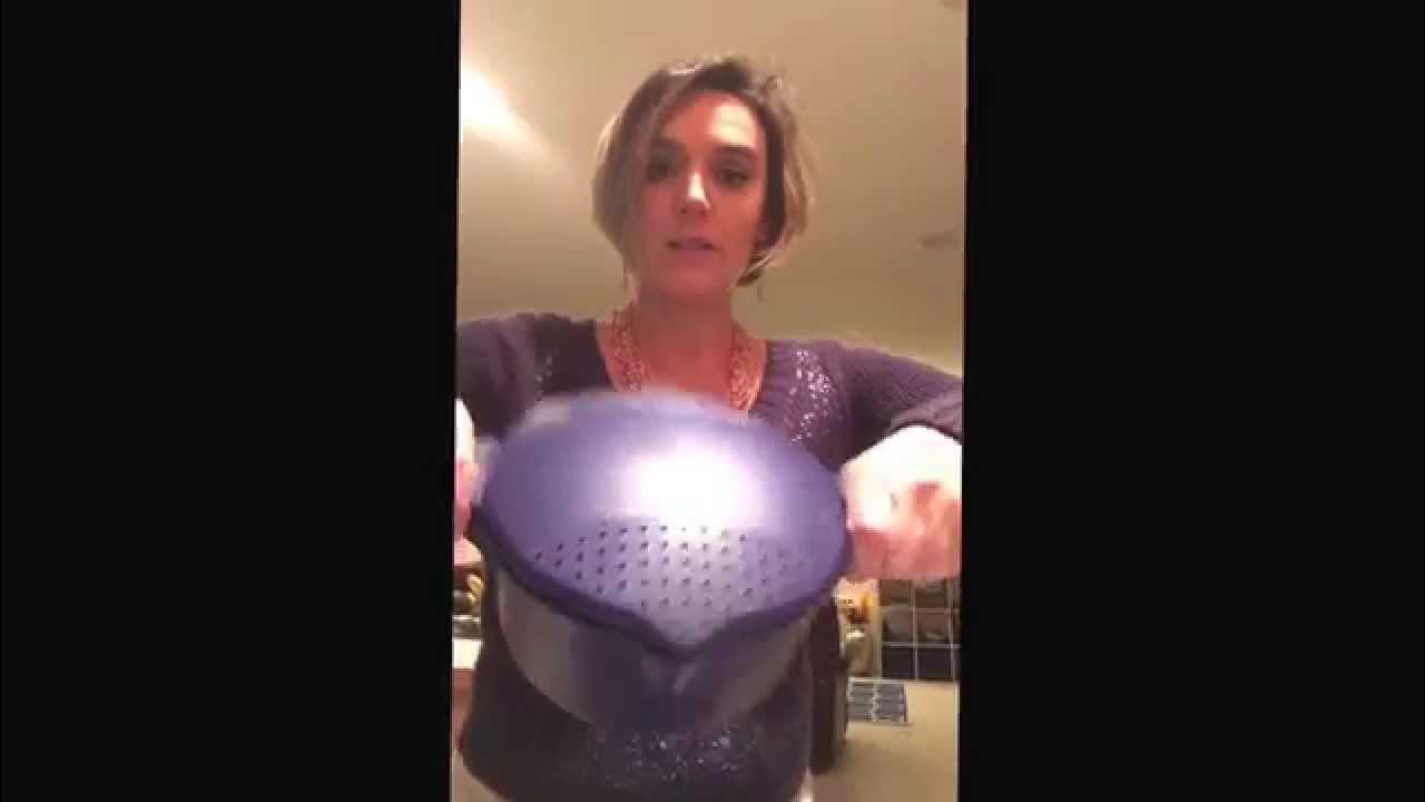 Pampered Chef Micro cooker steaming broccoli and other easy meals http