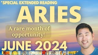 Aries June 2024 - YOU WILL NEVER FORGET THIS MONTH! CHANGE IS HUGE! 🌠🚀 Tarot Horoscope ♈️