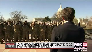 Hundreds of Nevada National Guard soldiers, airmen to assist at US Capitol for inauguration
