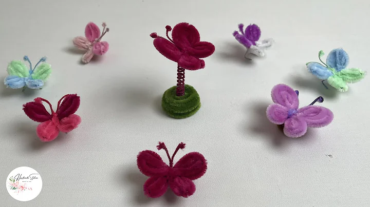 Tutorial DIY Animals - How to make beautiful Butterfly with Pipe cleaner #hmstation