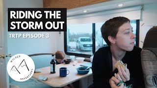 TORNADO WARNING!  Fighting the storms in our RV as we travel to South Padre Island // TRTP EP3