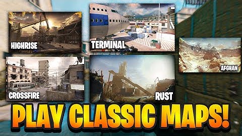 HOW TO PLAY OG MAPS IN MW2! (TERMINAL, HIGHRISE, RUST, + More)