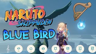 Blue Bird - Naruto Shippuden | Easy Genshin Lyre Cover