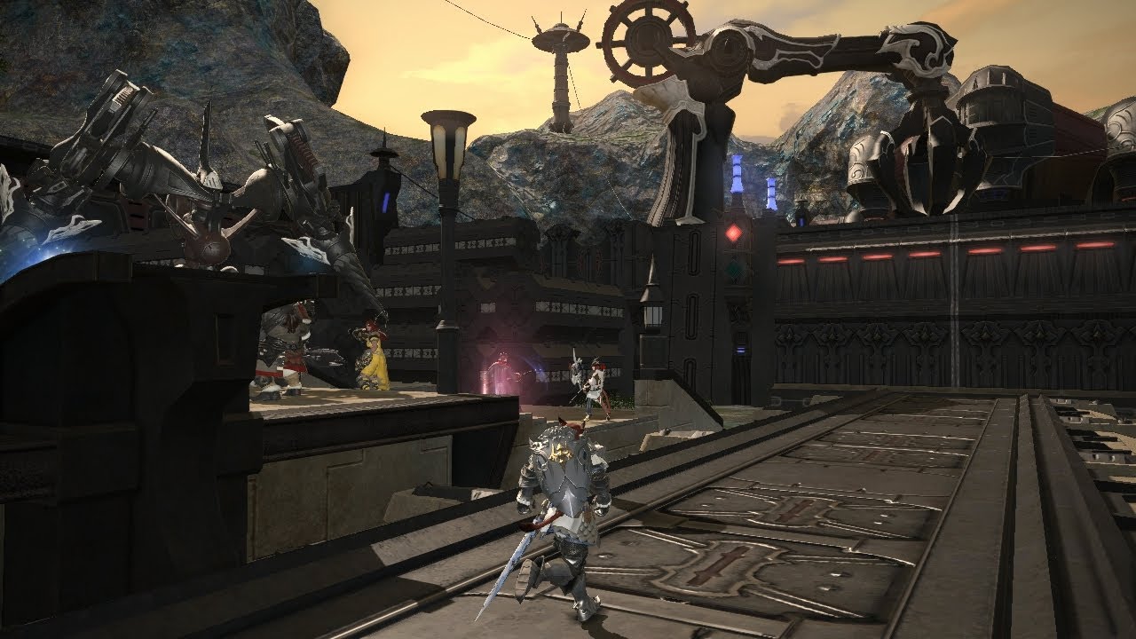 Final Fantasy XIV: ARR - Story Mode Garuda Battle