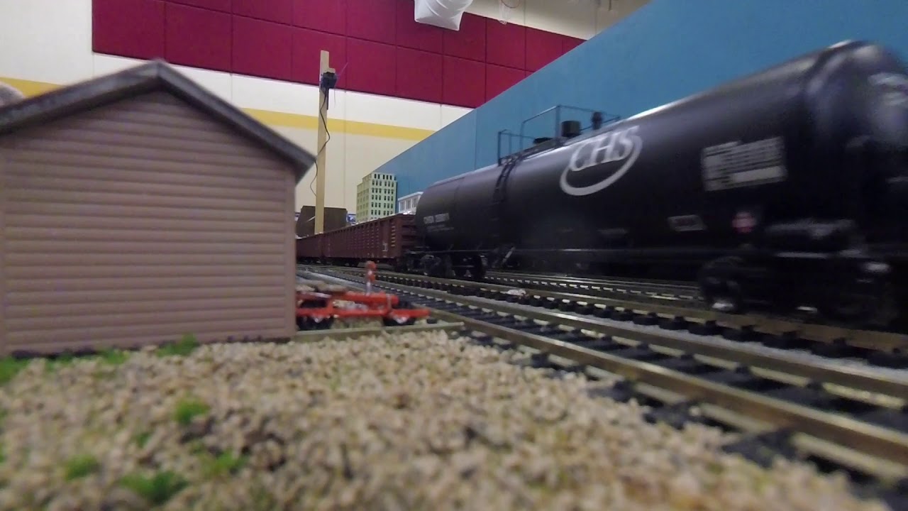 LCSofME HO Scale trains at the 2019 NMRA-RRVD show