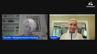 Donna Brothers talks with Therapeutic Horses of Saratoga s Kim Weir about Embrace the Belmont!