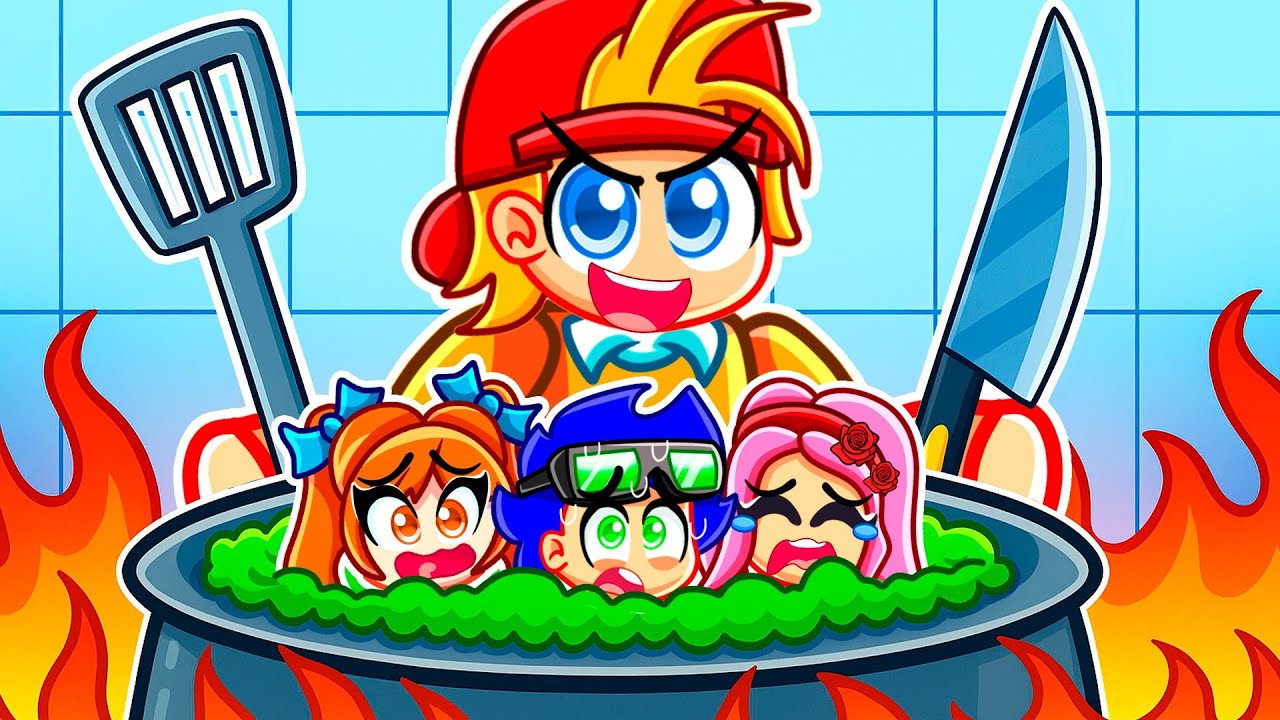 Cocinando a Mis Amigos de 21 FORMAS Diferentes en Roblox!