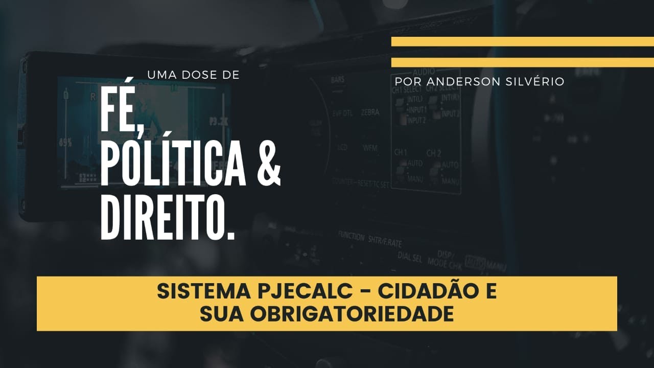 Obrigatoriedade do sistema PJECalc!