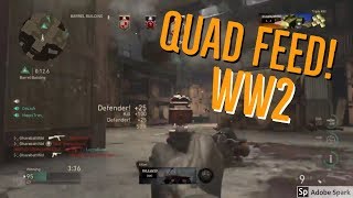 Call of Duty WWII - Quad feed in Ranked!