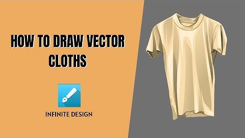 How to draw vector cloths in mobile #howtodrawcloths