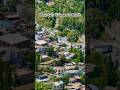 Aerial View of Mountain Village #youtubeshorts #10million #mountainvillages