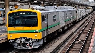 JR東日本GV-E197形TS01編成 試運転列車(試9849D)赤羽駅通過(2023/6/14)