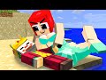 Monster School : Beautiful Mermaid vs Bad Joker - Sad Story - Minecraft Animation