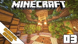 Storage Room  Minecraft Survival Series Lets Play Ep 03 mcvstar