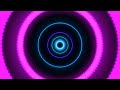Colorful Neon Circle Tunnel Party Bass Free Background Videos, No Copyright | All Background Videos