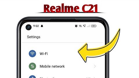 WiFi Not Working on Realme C21 Problem Solved