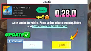 😱Pubg Lite 0.28.0😳 New Update 2024 | Pubg Mobile Lite 0.28.0 System Update 2024 🔥
