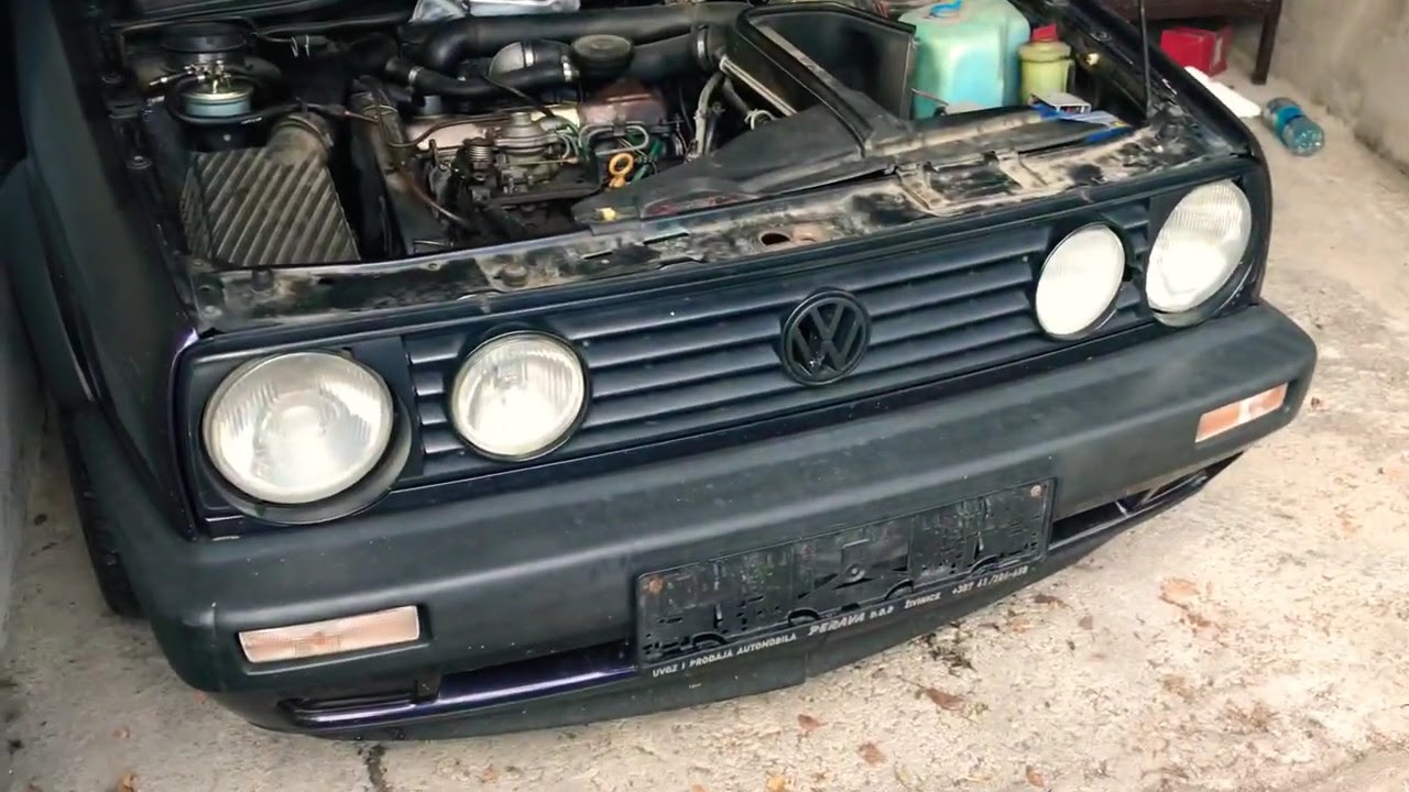 Golf GTD Intercooler MK2 Fire and Ice - YouTube