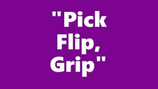 'Pick Flip Grip' Pencil Grasp Method