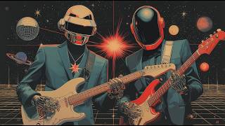 Daft Punk Rhythm Orbit Jam 🎸🌌 | Chillwave, Synthwave, Retro Funk, Nu Disco, Electronic Playlist