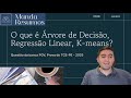 O que é Árvore de Decisão, Regressão Linear e K-Means? Questão de concurso público TCE-PE, BANCA FGV