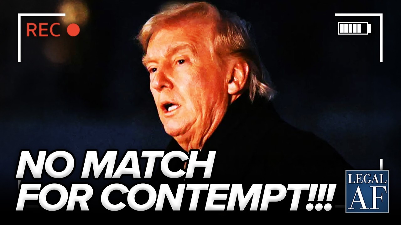 Trump Gets BRUTALLY CHECKED in Court as His LAWLESSNESS Meets CONTEMPT