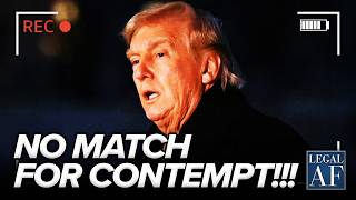 Trump Gets BRUTALLY CHECKED in Court as His LAWLESSNESS Meets CONTEMPT