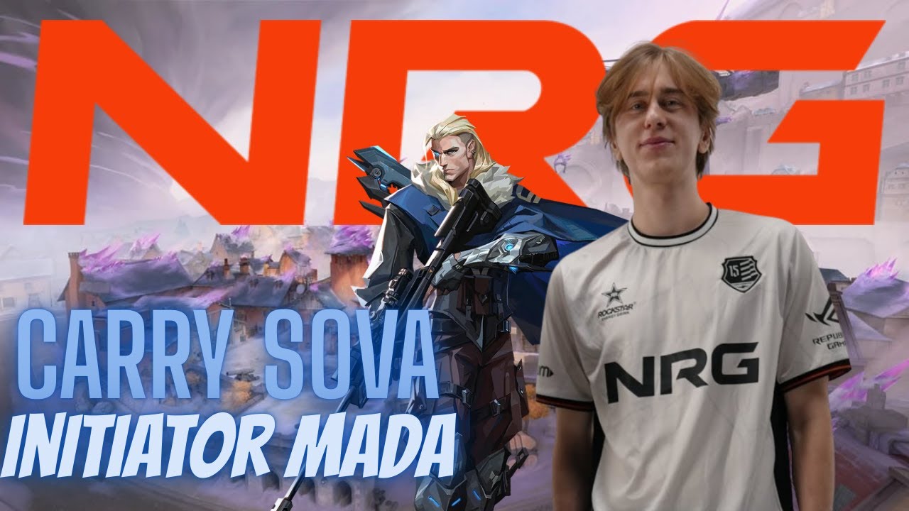 Champion Sova🏹 47% HS 25 Kills!!! NRG mada Sova🏹 VOD! ft. skuba