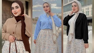 جديد لفات الحجاب سهلة والأنيقة للمدرسة والجامعة وللخروجات اليومية hijabstyle fashion hijabfashion