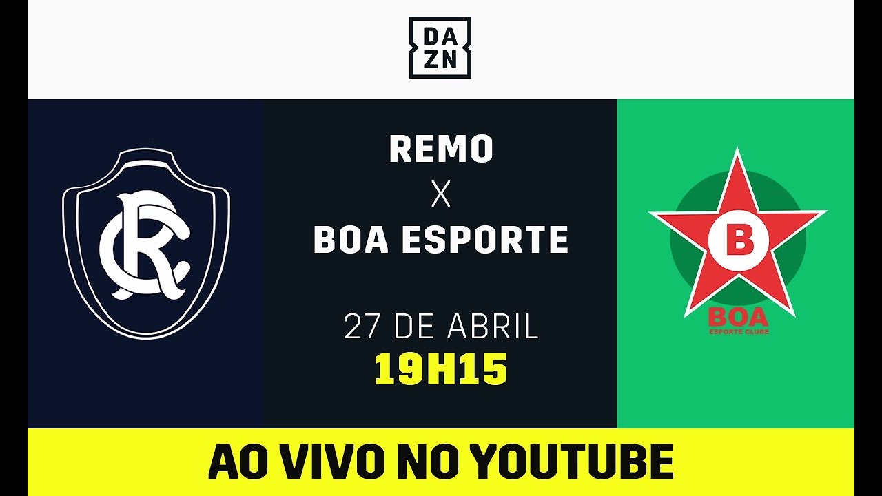 dazn série c remo ao vivo