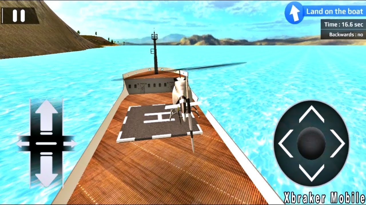 Helicopter Flying Simulator Car Driving 4 Coast Guard Helicopter