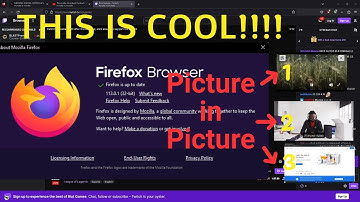THIS IS COOL - TESTING THE PICTURE IN PICTURE VIDEO ON FIREFOX BROWSER [HOW TO]