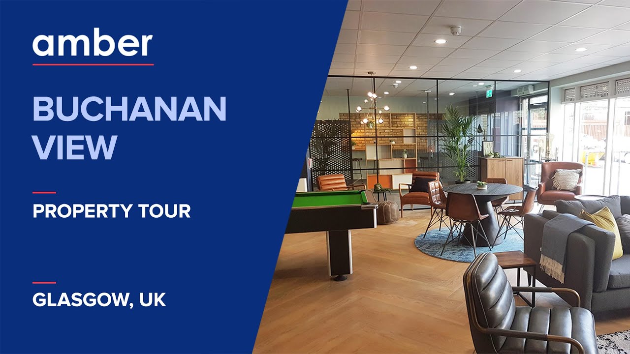 Property Tour Buchanan View Student in Glasgow UK