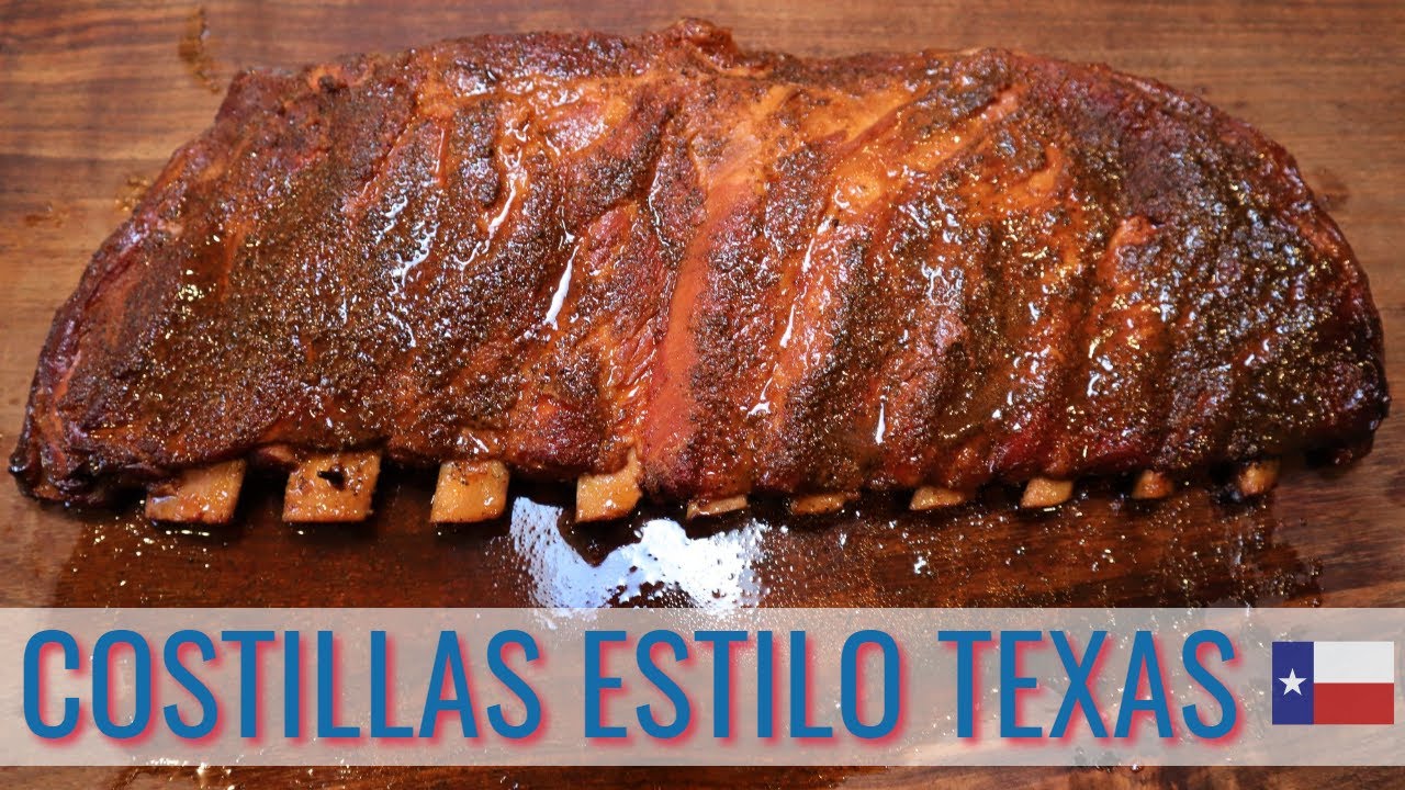 Costillas Ahumadas Estilo Texas I Tecnica Franklin BBQ