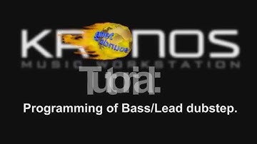 Korg Kronos Tutorial: Programming of Bass/Lead dubstep PART 1