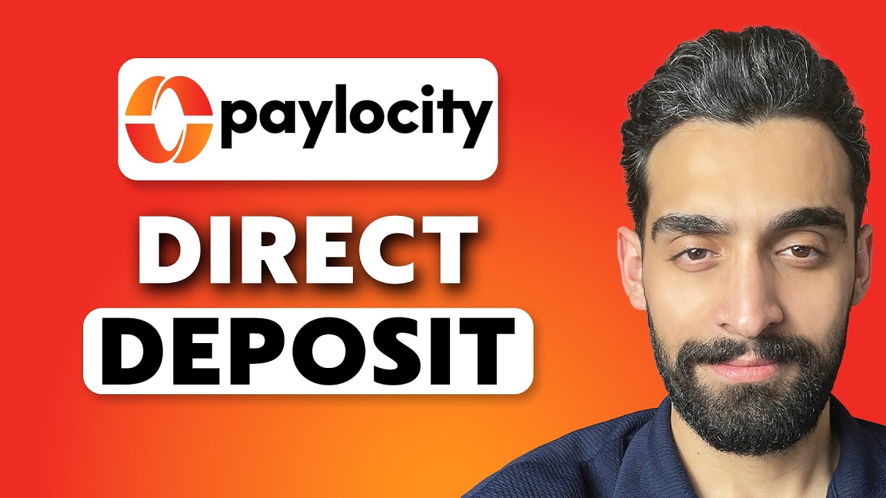 How To Set Up Direct Deposit On Paylocity (Step-by-Step) - YouTube