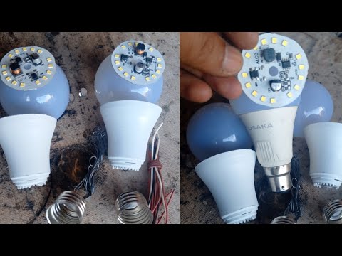 How TO Make Ac/Dc Bulb in factory 12 volt bulb check and repair krny ka ...