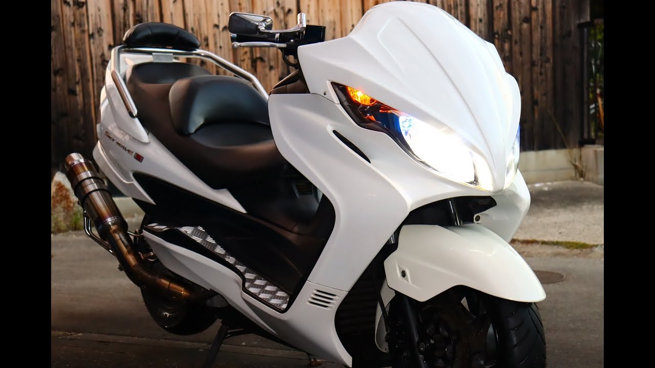 ☆スカイウェイブ 250 S☆快調！セル一発☆メチャ綺麗☆オーディオ搭載