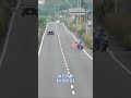 【速度取締り】先でバイクが検挙されたのを間近で見ているのに自ら捕まりに行ったSUV車#shorts