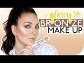 Mein Lieblingslook 💛✨ GLOWY & BRONZE  MAKEUP TUTORIAL deutsch | Schicki Micki