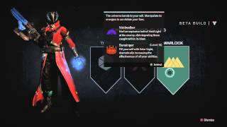 Destiny: Destiny Character Creation